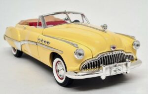 Greenlight 13616 1/18 Buick Roadmaster 1949 Rain Man Movie Diecast Yellow SALE