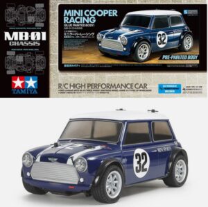 TAMIYA 47515 1/10 Mini Cooper Racing Painted Body (MB-01) RC Car