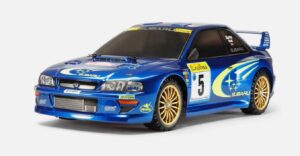 Tamiya 58631 1/10 Subaru Impreza TT-02 RC Kit with THW1060 ESC