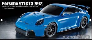 Tamiya RC 58712 1/10  Porsche 911 GT3 (992) - TT-02 - Model Assembly Kit