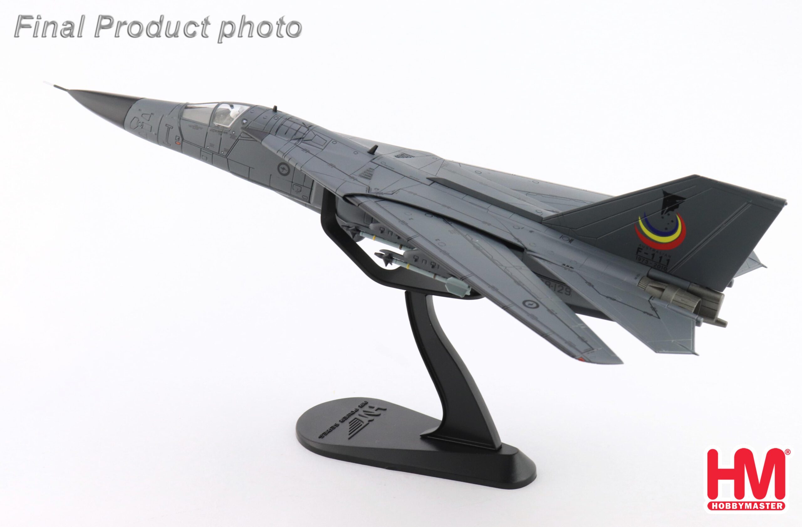 HOBBY MASTER 1/72 F-11C ARDVARK FAREWELL SCHEME NO 1 SQN RAAF DECEMBER 2010
