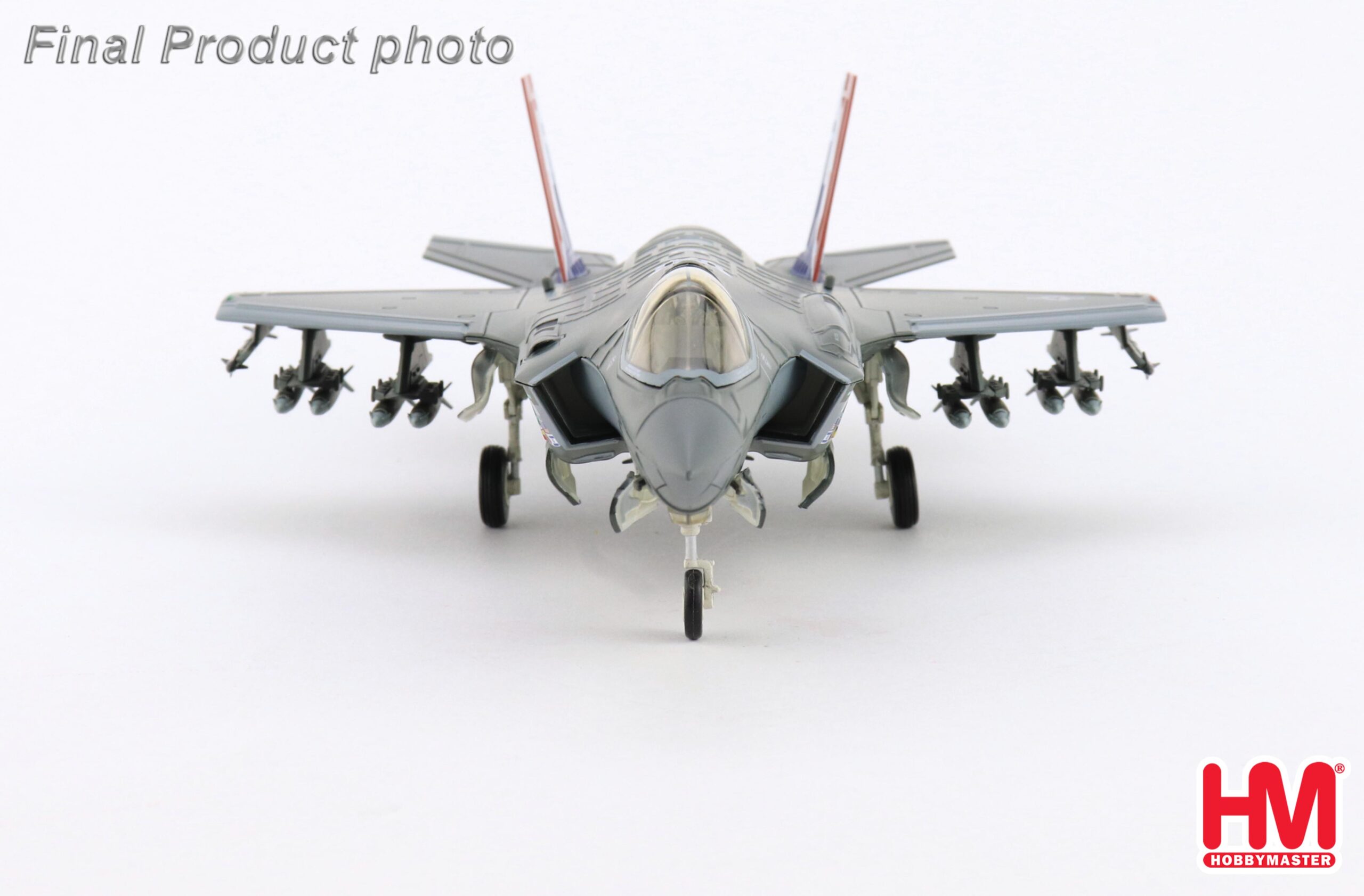 HOBBY MASTER 1/72 F-35A 000TH LIGHTNING II 176TH FS WISCONSIN ANG AUGUST 2004 WITH 2 X B61 NUCLEAR BOMB - Image 3