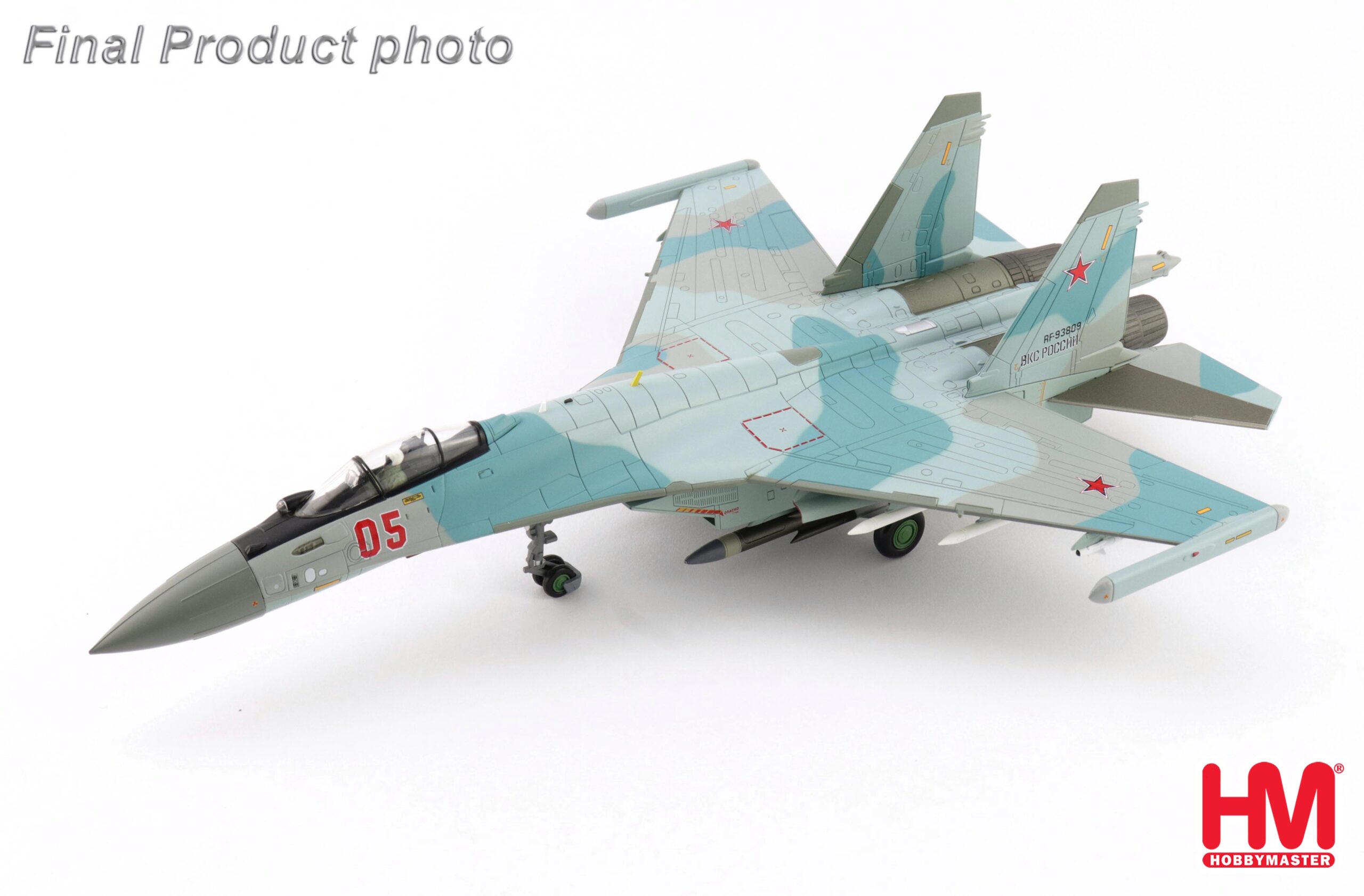 HOBBY MASTER 1/72 SU-35S FLANKER E RUSSIAN AIR FORCE 2025 WITH KHIBINY-U ECM PODS - Image 4