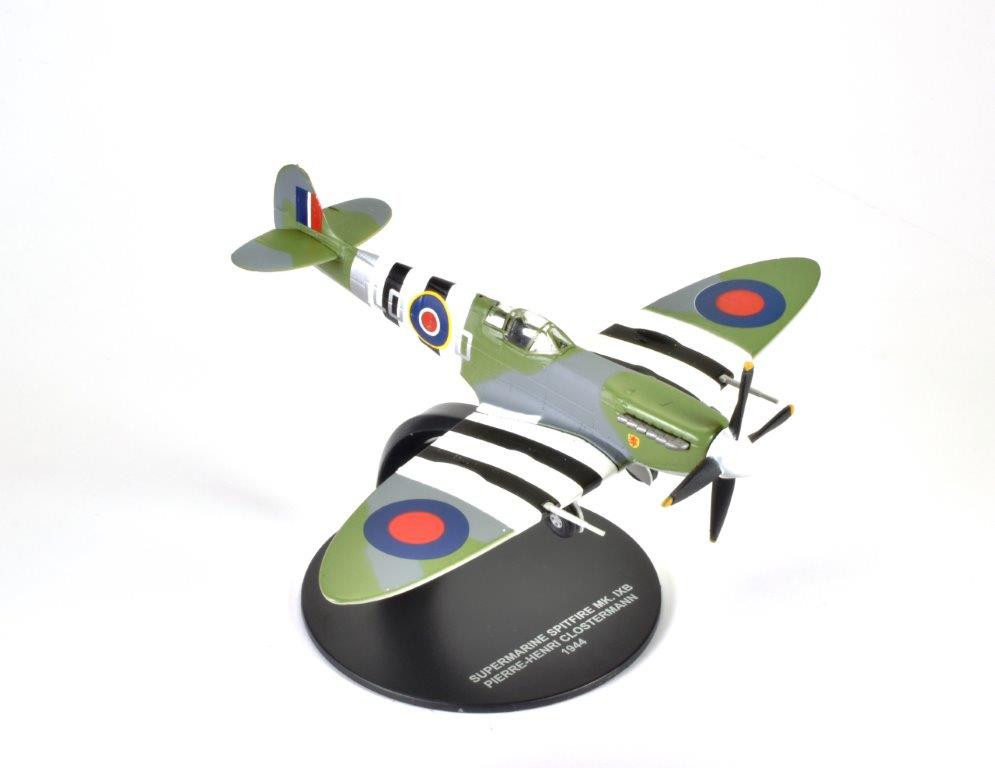 ATLAS 1/72 WW2 FIGHTERS SPITFIRE IX CLOSTERMAN