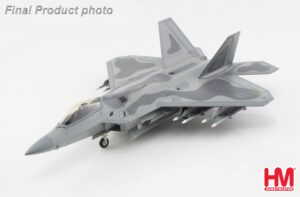 HOBBY MASTER 1/72 F 22 MAJ JOSHUA CABO GUNDERSON TYNDALL AFB WITH PILOTS SIGNATURE CARD