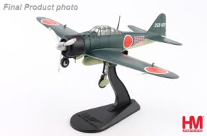HOBBY MASTER 1/48 JAPAN A6M2B ZERO FIGHTER FLOWN BY TETSUNZO IWAMOTO 253RD RABAUL JANUARY 1944