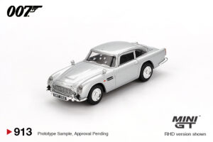 MINI GT 1/64 ASTON MARTIN DB5 SKYFALL (RHD) CHINESE BLISTER PACKAGE