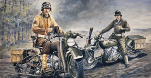 ITALERI IT322 1/35 US MOTORCYCLES WW2