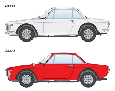 ITALERI IT3619 1/24 LANCIA FULVIA COUPE 1.6 HF FANALONE - Image 4