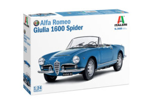 ITALERI IT3668 1/24 ALFA ROMEO GIULIA 1600 SPIDER