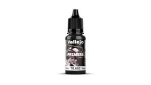 AV VALLEJO POLYURETHANE 18ML - PRIMER BLACK