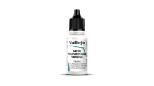 AV VALLEJO GAME COLOR 18ML - POLYURETHANE SATIN VARNISH