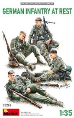 MINIART MIN35266 1/35 GERMAN INFANTRY AT REST