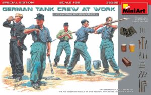 MINIART MIN35285 1/35 GERMAN TANK CREW AT WORK SPECIAL EDITION