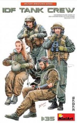 MINIART MIN37076 1/35 IDF TANK CREW
