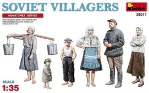 MINIART MIN38011 1/35 SOVIET VILLAGERS