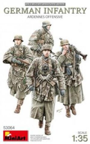 MINIART MIN53064 1/35 GERMAN INFANTRY ARDENNES OFFENSIVE